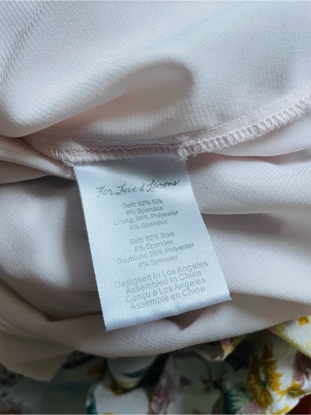 For Love & Lemons SMALL Isadora pink floral short sleeve mini dress - Picture 8 of 10